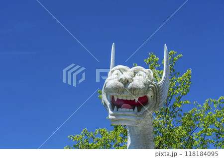 朝護孫子寺 白虎の像 朝護孫子寺 白虎の像 118184095
