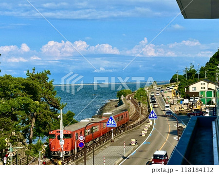 海の見える駅 雨晴駅 118184112