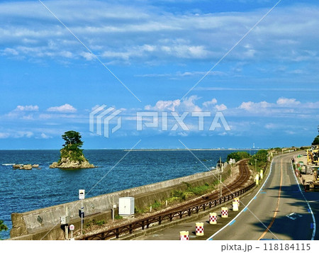 海の見える駅 JR氷見線 海の見える駅 JR氷見線 118184115