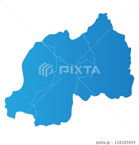 Rwanda district Country land Map Rwanda district Country land Map 118185043