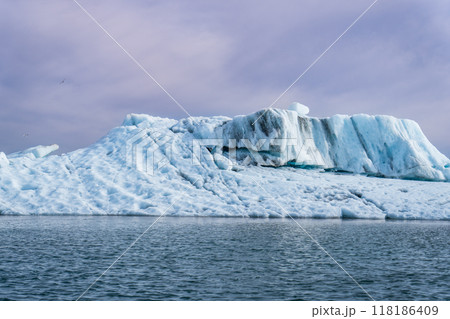 Pristine Icebergs of Jokulsarlon Glacial Lagoon, Iceland. Pristine Icebergs of Jokulsarlon Glacial Lagoon, Iceland. 118186409