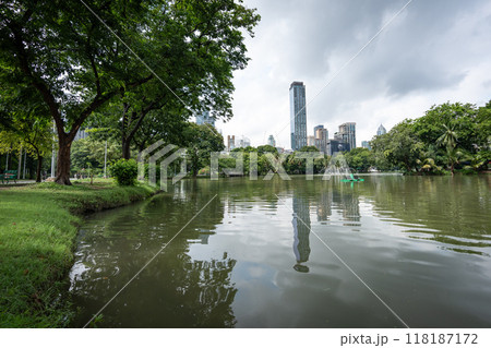 ルンピニ公園の風景・バンコク・タイ ルンピニ公園の風景・バンコク・タイ 118187172
