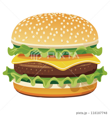 ハンバーガー 118187748
