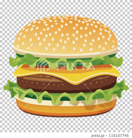 ハンバーガー 118187748