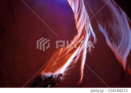 幻想的なアンテロープ キャニオン 幻想的なアンテロープ キャニオン 118188213