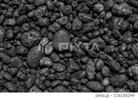 Black pebbles Black pebbles 118188244