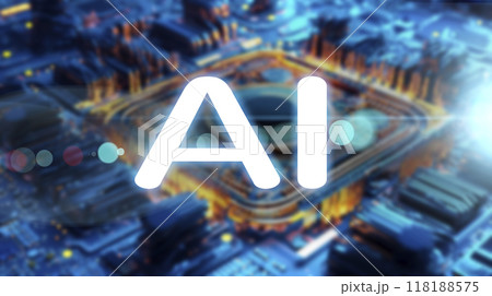 AI Learning and Artificial Intelligence Concept. Business, modern technology, internet and networking concept. AI Learning and Artificial Intelligence Concept. Business, modern technology, internet and networking concept. 118188575