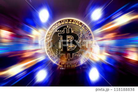 Cryptocurrency and technology. 118188838