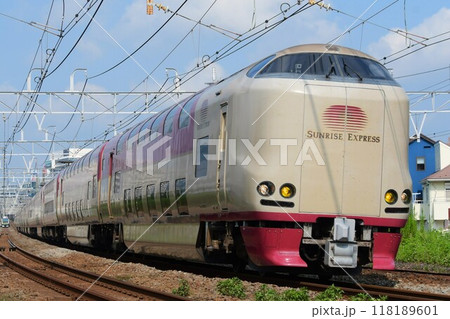 285系サンライズ出雲+瀬戸　逆組成 118189601