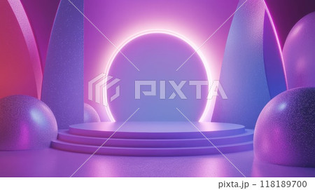 Universe Minimalistic Product Display Podium. 118189700