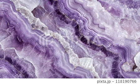 Lavender Marble with White Quartz Horizontal Background. 118190766
