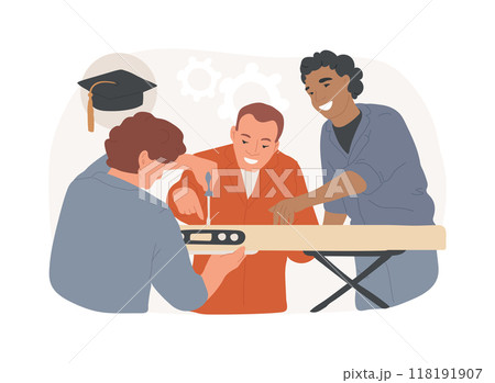 Locksmithing isolated cartoon vector...のイラスト素材 [118191907] - PIXTA