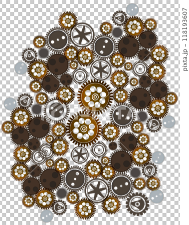 Steampunk Gears And Cogs Art