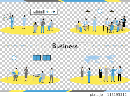 ビジネスシーン素材集 118195312
