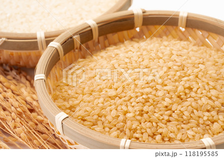 発芽玄米のクローズアップ 118195585
