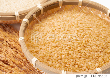 発芽玄米のクローズアップ 118195586