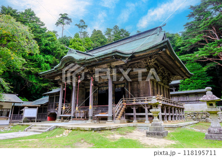 黄金山神社拝殿と本殿 黄金山神社拝殿と本殿 118195711