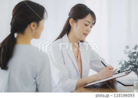 医師と看護師と患者 医師と看護師と患者 118196093