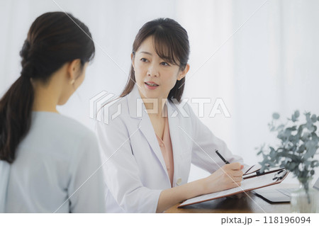 医師と看護師と患者 医師と看護師と患者 118196094