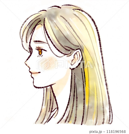 女性・女の子のイラスト素材 女性・女の子のイラスト素材 118196568