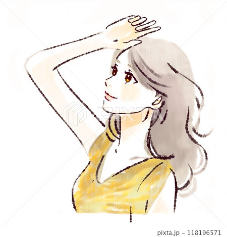女性・女の子のイラスト素材 女性・女の子のイラスト素材 118196571