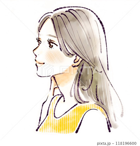 女性・女の子のイラスト素材 118196600