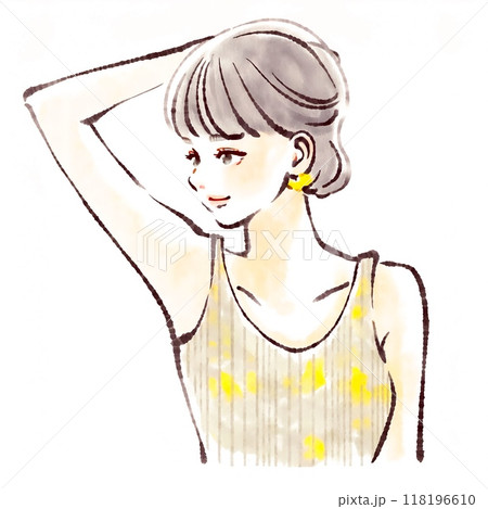 女性・女の子のイラスト素材 118196610