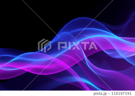 抽象的な波の背景 118197191