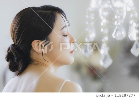 若い女性、ビューティーイメージ 118197277