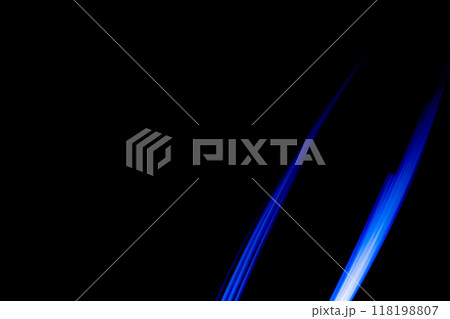 ブルーラインイメージ　(背景素材) 118198807