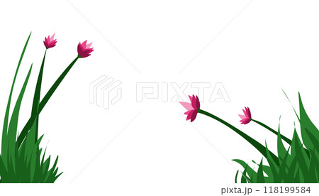 Background illustration with a lotus flower image 118199584