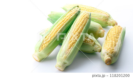 とうもろこし ( 白背景 ) とうもろこし ( 白背景 ) 118201200