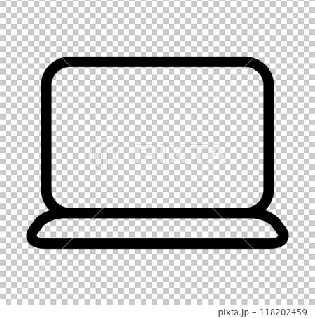 PC　単品アイコン　モノクロ　 118202459