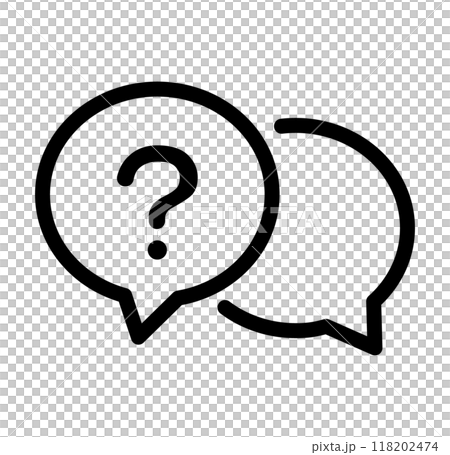 Hatena 問題單一圖示單色 Hatena 問題單一圖示單色 118202474