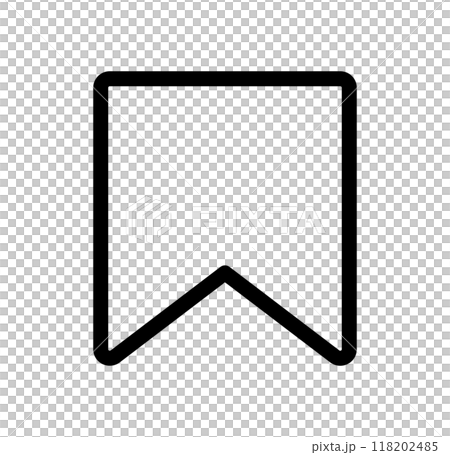 Save Favorite Single Icon Monochrome 118202485