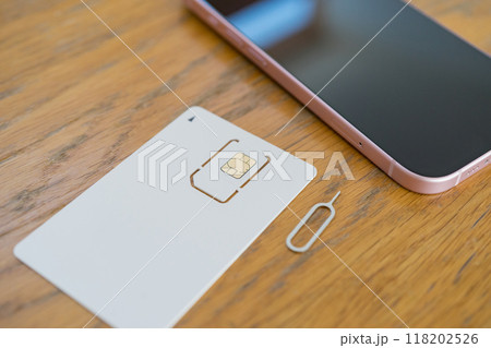 スマホとマルチカットSIM スマホとマルチカットSIM 118202526