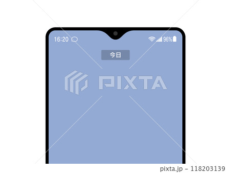 スマートフォンでSNSメッセージを確認する画面 スマートフォンでSNSメッセージを確認する画面 118203139