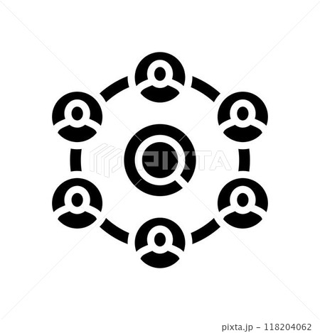 lead generation business process glyph icon vector illustration lead generation business process glyph icon vector illustration 118204062