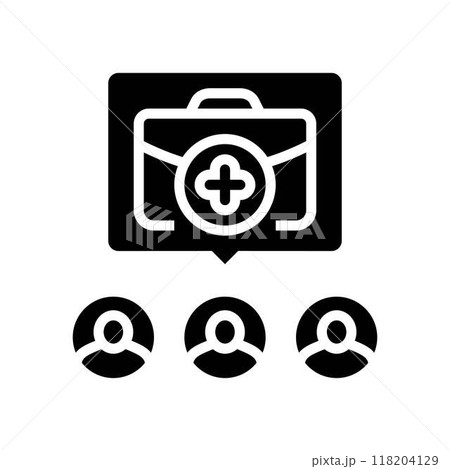 community engagement business process glyph icon vector illustration community engagement business process glyph icon vector illustration 118204129