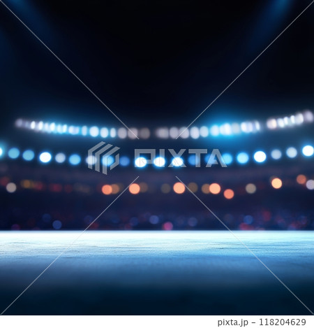 Blurry Stadium Background for Sports Event or Concert Generative AI Blurry Stadium Background for Sports Event or Concert Generative AI 118204629