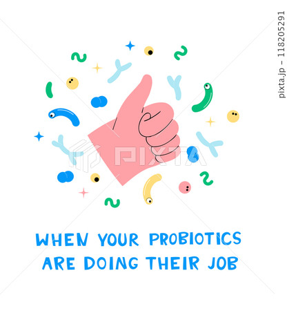 Gut Health Success. The Power of Probiotics 118205291