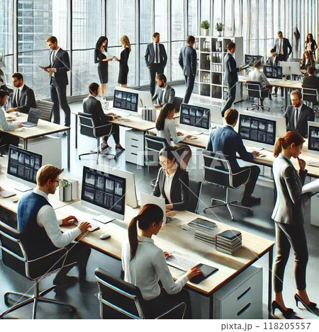 バリバリ働く会社組織 118205557