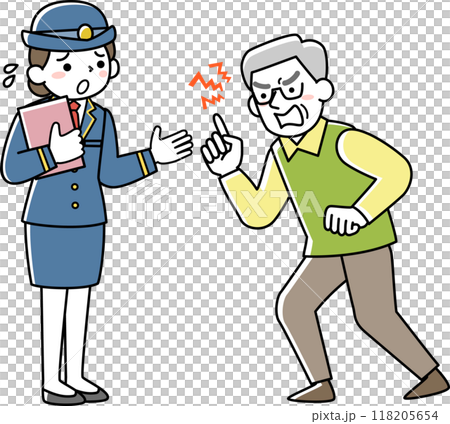 Female station staff subjected to customer harassment by male passengers 118205654