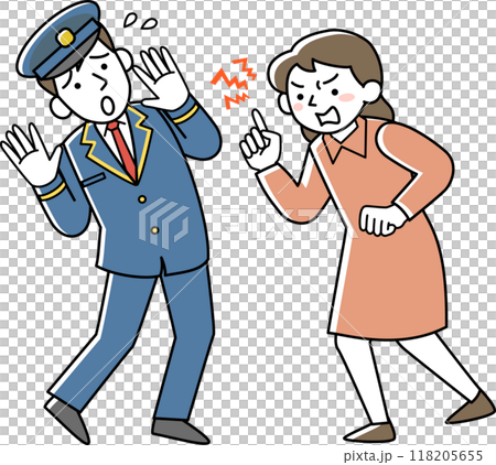 男車站工作人員受到女乘客騷擾 118205655