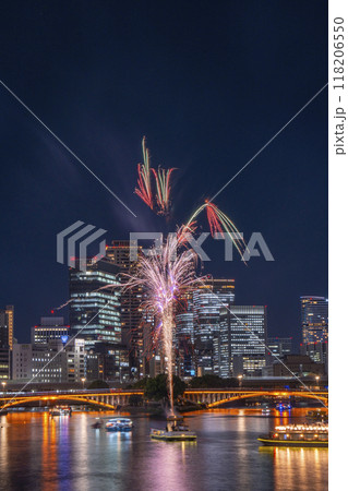 天満橋水上ミニ花火　2024年8月23日 118206550