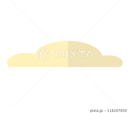 Cloud vector illustration. Natures breath is visible as mist rises, blending with high clouds above Cloud metaphors intertwine, creating poetic narrative in ever-changing sky 118207830