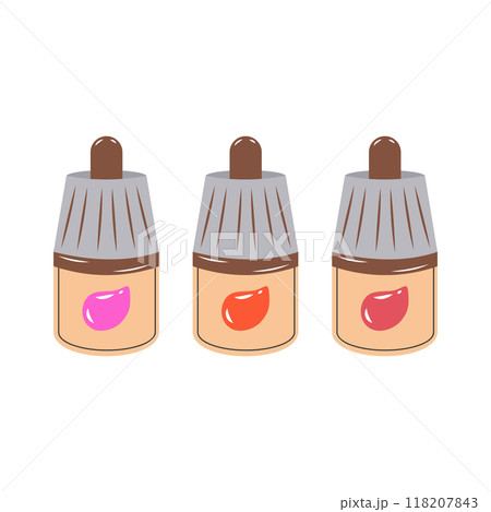 Tube paint. Colorful acrylic, oil or watercolor paints. Tools for artist. 118207843