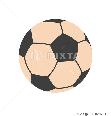 Soccer ball icon. Football. Sport equipment. 118207916