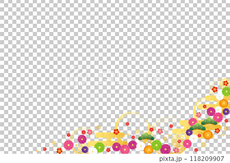 Background material-Early spring frame 12-5 118209907