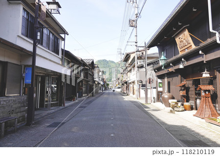 城下町の古い町並み 118210119